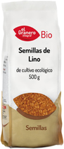Suplement diety Granero Siemię Lniane Bio 500 g (8422584018851) - obraz 1