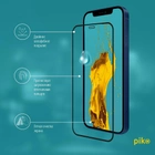 Защитное стекло Piko Full Glue для Apple iPhone 12 Black (1283126506444) - изображение 4