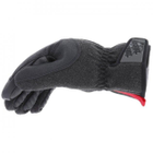 Зимові тактичні рукавички Mechanix Coldwork WindShell Чорний із сірим M (Kali) - зображення 3