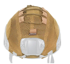 Кавер чехол на баллистический шлем типа Fast сетка Койот (Kali) - изображение 4