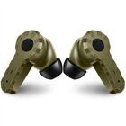 Активные наушники беруши для защиты органов слуха Arm Next портативные аккумуляторные водонепроницаемые с зарядным кейсом в комплекте оливковые - изображение 5