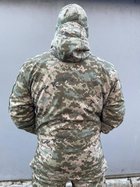 Зимовий тактичний чоловічий костюм термостійкий та водонепроникний Піксель L (Kali) - зображення 10