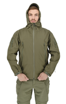 Легка тактична літня куртка (вітрівка, парка) з капюшоном Warrior Wear JA-24 Olive Green 2XL - зображення 7
