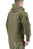 Легкая тактическая летняя куртка (ветровка, парка) с капюшоном Warrior Wear JA-24 Olive Green L - изображение 9