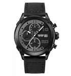 Мужские классические часы Skmei Prestige 2051 черные
