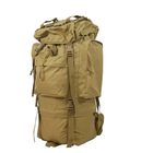 Тактический Рюкзак на 80л Койот Для ВСУ Военный Рюкзак с Каркасом 80 литров - изображение 3