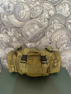 Рюкзак Тактический Армейский Зеленый Олива с подсумками и креплением 80л-85л - изображение 4