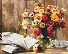 Картина по номерам "Книжный натюрморт" Brushme 40x50 см (tvo0007439)