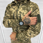 Чоловіча водонепроникна Куртка з Капюшоном Squad Softshell на флісі піксель розмір 2XL - зображення 3