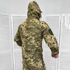 Чоловіча водонепроникна Куртка з Капюшоном Squad Softshell на флісі піксель розмір XL - зображення 7