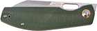 Ніж CJRB Knives Ekko AR-RPM9 Steel Micarta Green (27980356) - зображення 4