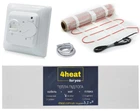 Комплект теплого пола MatKit Standart-10,0 м2 | Нагревательный мат с терморегулятором 4HEAT