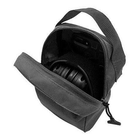 Тактичний чохол Molle для навушників Earmor. Колір: Чорний, EM-S17 - зображення 3