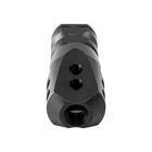 Компенсатор MFT для.223/5.56 mm EvolV 3 Comp Tapered. Колір: Чорний, E2ARMD4-BL - зображення 4