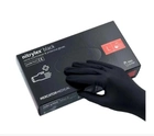 Перчатки Черные нитриловые Nitrilex Mercator Medical L 100шт (AK0023) - изображение 1