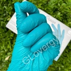 Перчатки нитриловые AMPri Style Clean Ocean размер XS бирюзовые 100 шт - изображение 2