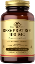 Suplement diety Solgar Resveratrol 100mg 60 kapsułek (33984023352)