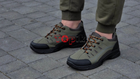 Кроссовки мужские хаки ботинки 41р код: 3025 - изображение 4