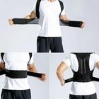 Грудопоясничный корсет корректор правильной осанки Back Pain Need Help Размер S Черный - изображение 5