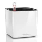 Вазон Lechuza Cube Glossy 16 белый 2 л