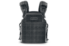 Плитоноска / тактичний жилет Plate Carrier U-WIN PRO зі швидким скиданням 250х300 зі скелетними камербандами Cordura 500 Чорний - изображение 2