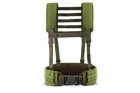 Ремінно плечова система базова U-WIN з лямками / розвантажувальна система РПС під балістичний пакет розміру L Cordura 1000 Олива - зображення 1