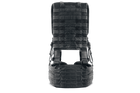 Ремінно плечова система U-WIN PRO посилена з багатофункційними лямками / розвантажувальна система РПС під балістичний пакет розміру М Cordura 500 Чорний - изображение 3