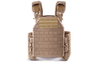 Плитоноска / тактичний жилет Plate Carrier U-WIN PRO зі швидким скиданням 250х300 з камербандами M під балістичні пакети Cordura 1000 Тан - изображение 2