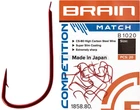 Крючок Brain Match B1020 #12 (20 шт / уп) ц:red