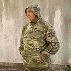 Анорак Мультикам. Тактична куртка на флісі камуфляжна розмір 48 RAPTOR TAC (918) - изображение 1