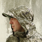 Тактична куртка "Шторм" Softshell піксель розмір 46 (911) - зображення 5
