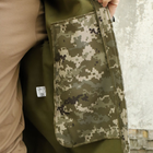Тактична куртка "Шторм" Softshell піксель на флісі розмір 52 (911) - изображение 8