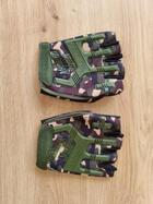 Тактичні рукавички без пальців Mechanix Mpact, Мультикам, розмір L - зображення 7