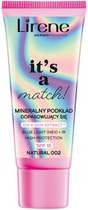 Podkład do twarzy Lirene It\'s a Match! mineralny SPF15 002 Natural 30 ml (5900717659216)