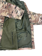 Тактична куртка та флісова кофта, комплект 2в1, Emerson, мультикам, M - зображення 4