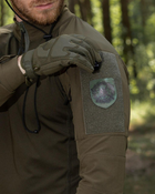 Мужская тактическая рубашка Убакс хаки под шевроны армейская XL - изображение 8
