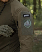 Чоловіча тактична сорочка Убакс хакі під шеврони армійська XL - зображення 9