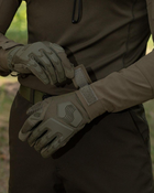 Мужская тактическая рубашка Убакс хаки под шевроны армейская M - изображение 9