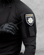 Мужская тактическая рубашка Убакс черный под шевроны армейская XXL - изображение 7