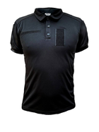 Мужская тактическая футболка поло черная армейская XL - изображение 5