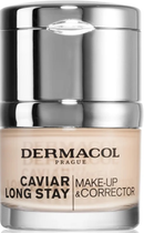 Korektor Dermacol Caviar Long Stay Make-Up & Corrector 01 Pale 30 ml (85950849) - obraz 1
