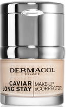 Консилер для обличчя Dermacol Caviar Long Stay Make-Up & Corrector 01 Pale 30 мл (85950849)