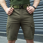 Чоловічі тактичні шорти хакі Карго на літо XXL - зображення 5
