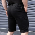 Мужские тактические шорты черные Карго на лето S - изображение 3