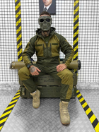 Тактичний теплий військовий комплект Гірка ( Куртка + Штани ), Камуфляж: Олива, Розмір: M - зображення 4