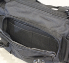 Тактична сумка підсумок на пояс Tactic нагрудна сумка через плече 5 л Чорна (104-black) - зображення 7