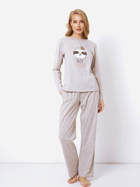 Піжама (кофта + штани) Aruelle Sadie pajama long XL Сіра (5905616141800) - зображення 1