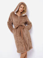 Szlafrok ciepły Aruelle Sienna bathrobe XL Brązowy (5905616141350) - obraz 2