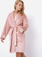 Халат жіночий Aruelle Eva bathrobe M Рожевий (5904541439846) - зображення 4