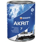 Краска акрилатная водоэмульсионная Eskaro Akrit 7 белый 0,95 л (28570)